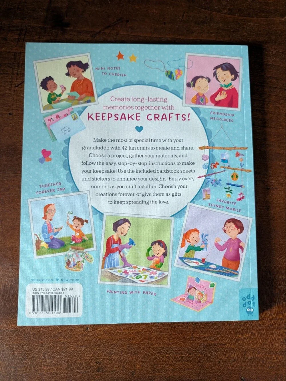 Keepsake Crafts for Grandma and Me - Kids Craft Book